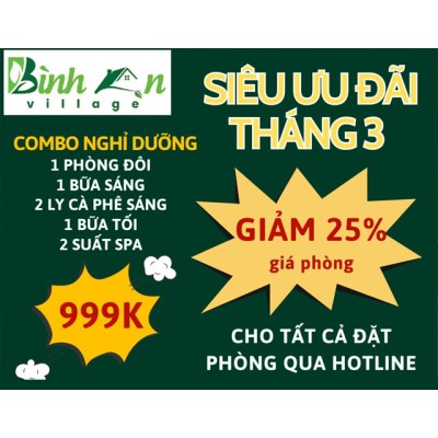 Siêu ưu đãi tháng đến 18/4