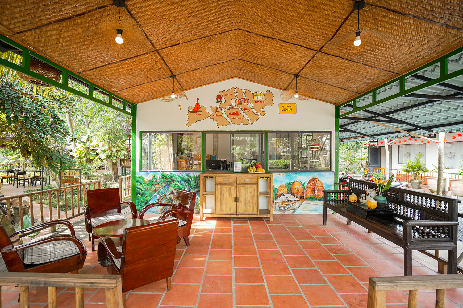 Homestay Vĩnh Long cho gia đình – Không gian rộng, tiện nghi đầy đủ